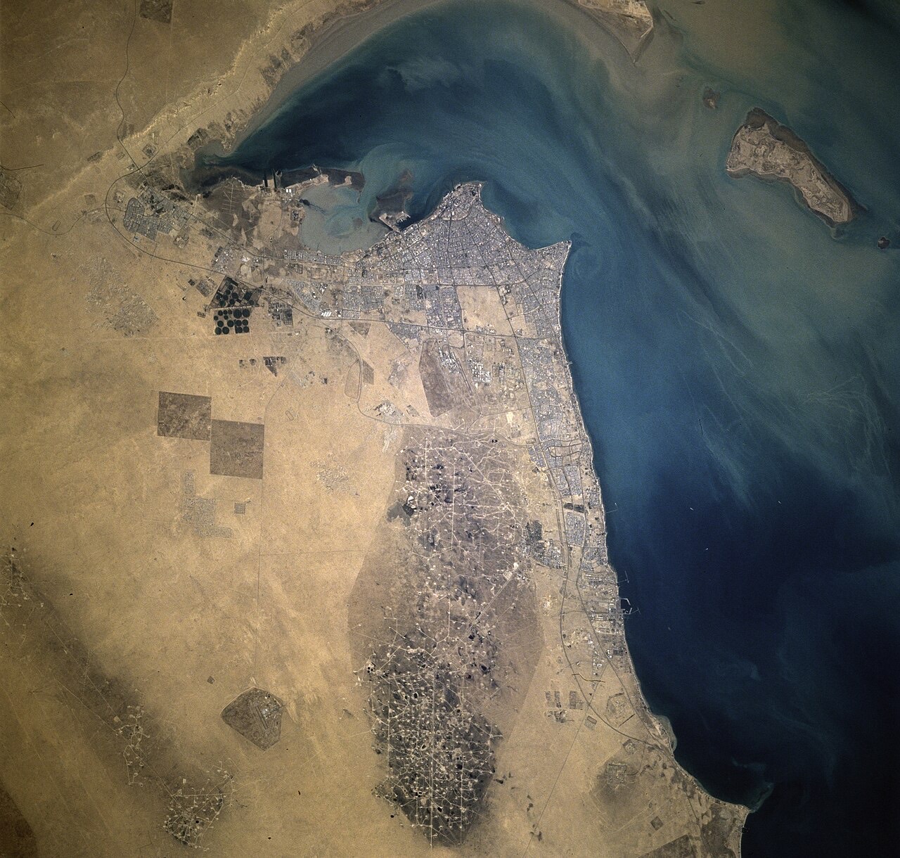 A center-pivot irrigation system