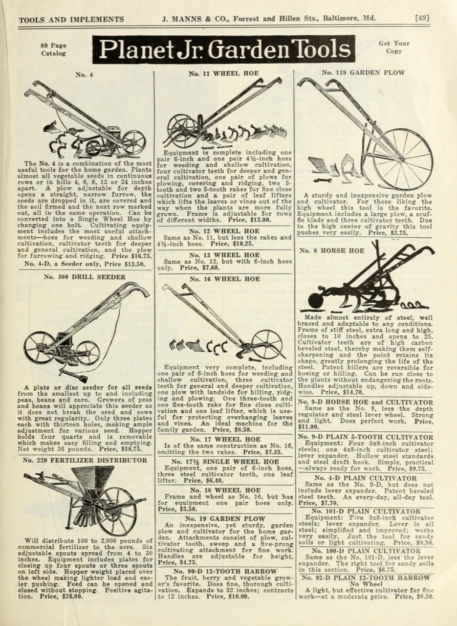 A disc harrow