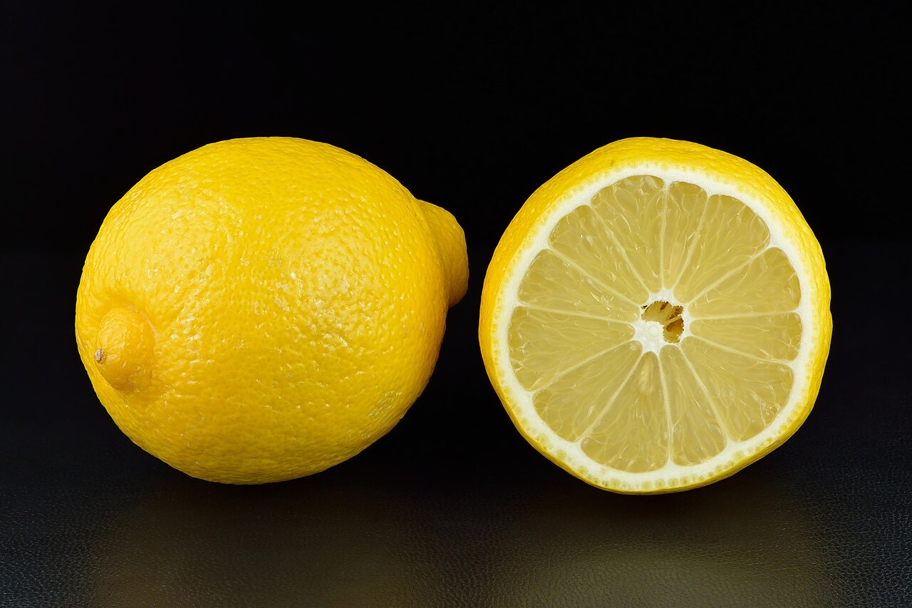 Lemons on a tree